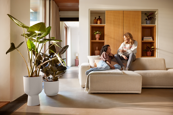 vibes fold coupe 30cm linnen wit